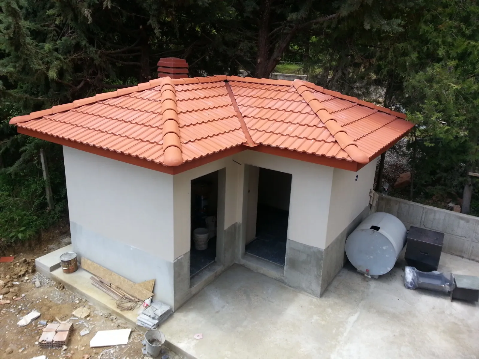 Ahsap Yayla Evi Ardiye