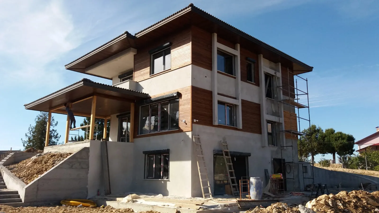 Ahşap Konak Uygulaması - Dış Cephe Tasarımı